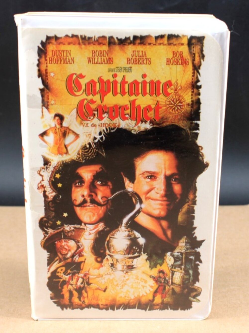 Capitaine Crochet/ Hook (VHS)(French) Tested Clamshell